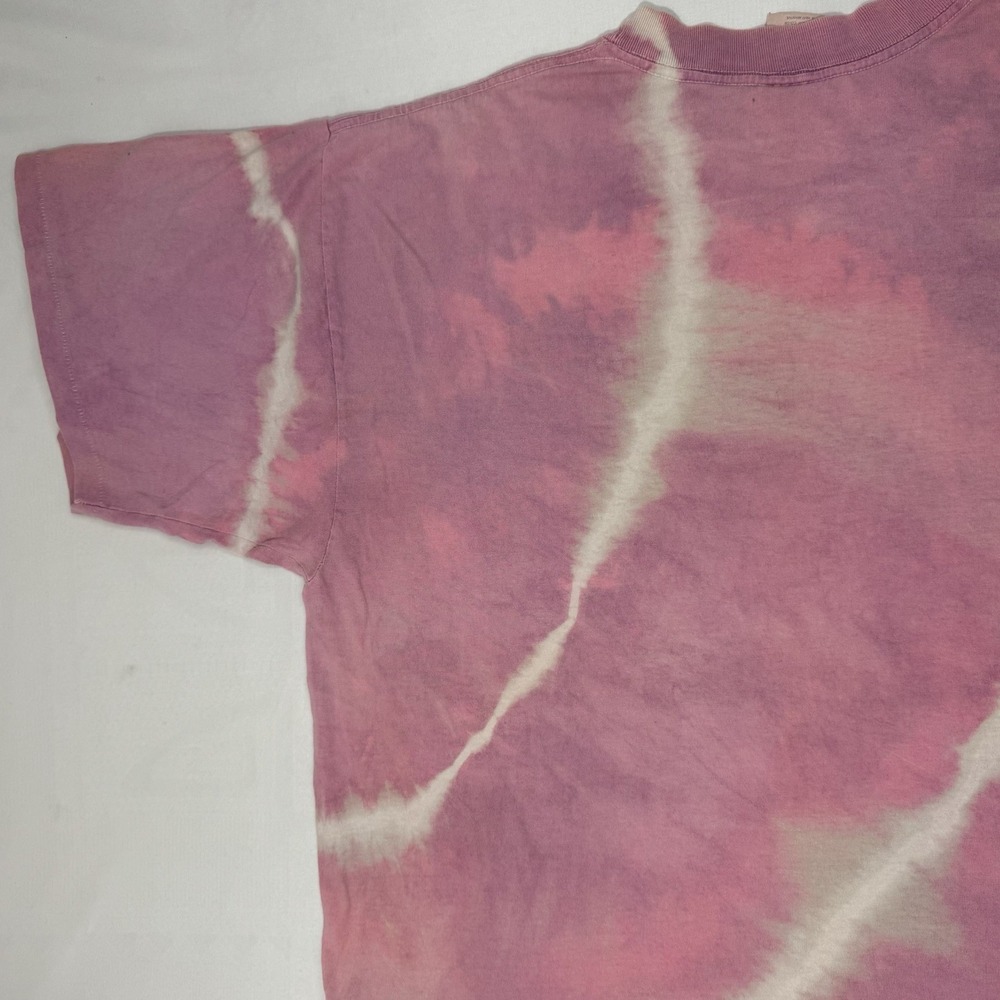 Vintage 90s Generra Hypercolor Heat Sensitive Tie Dye T-Shirt Made In USA XL - Picture 7 of 13